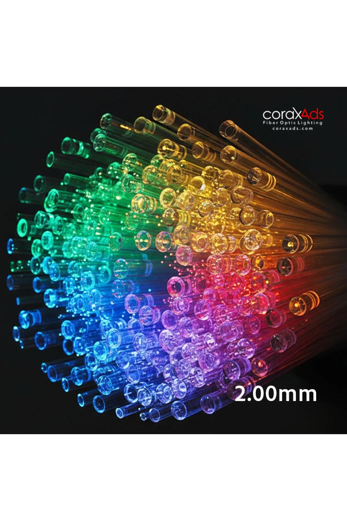 2.0mm 350 METRE PMMA UÇTAN IŞIMA FİBER OPTİK AYDINLATMA KABLOSU