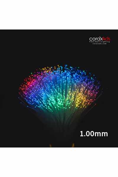 1.00mm PMMA UÇTAN IŞIMA FİBER OPTİK AYDINLATMA KABLOSU