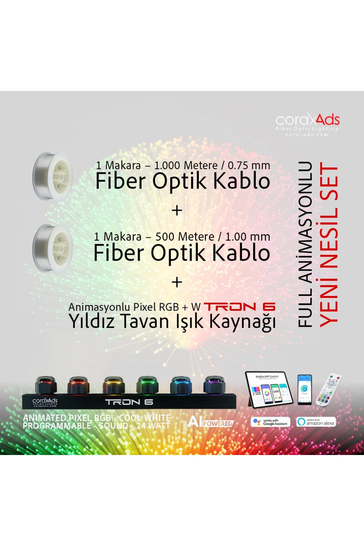 HAVUZ AYDINLATMA FİBER OPTİK YILDIZ, HAVUZ AMBİYANS AYDINLATMA KİTİ - EKO